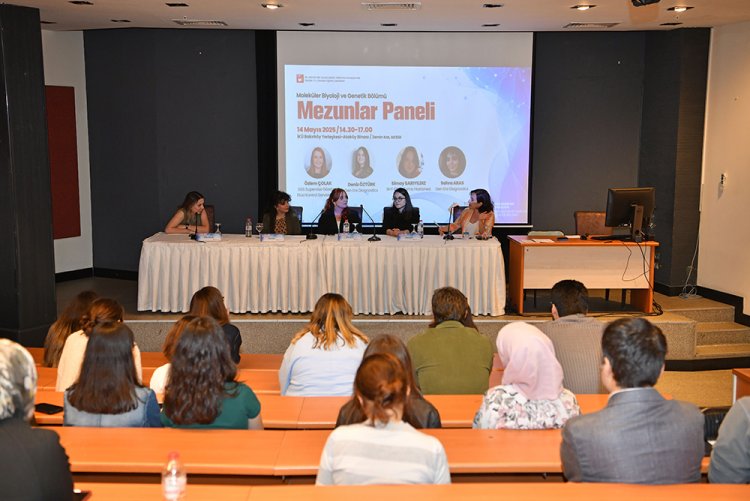 Moleküler Biyoloji ve Genetik Bölümü Mezunları Öğrencilerle Buluştu