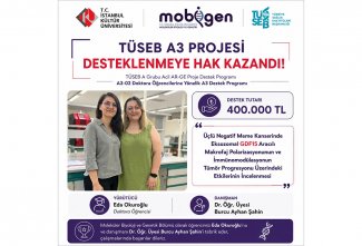 Dr. Öğr. Üyesi Burcu Ayhan Şahin Danışmanlığındaki Doktora Projesi, TÜSEB Tarafından Desteklenmeye Hak Kazandı
