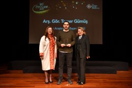 Arş. Gör. Tamer GÜMÜŞ, "İKÜ, Genç Araştırmacı Başarı Ödülü Birincisi"
