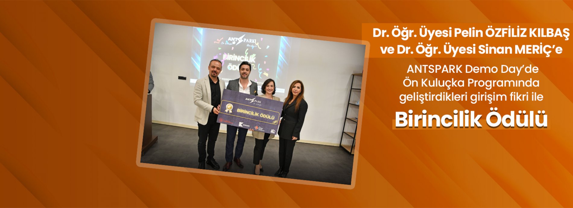 MOBİGEN Akademisyenlerine Girişimcilik Ödülü